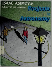 Cover of: Projects in astronomy