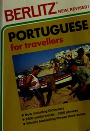 Cover of: Portuguese Phrase Book for Travellers by Editions Berlitz S.A.