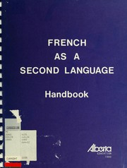 Cover of: French as a second language: handbook