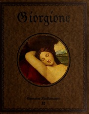 Cover of: Giorgione: acht farbige Wiedergaben seiner Werke mit einer Einf�uhrung