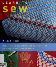 Cover of: Learn to sew
