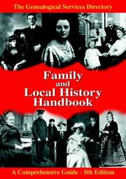 Cover of: Family and Local History Handbook by Robert Blatchford