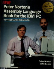 Cover of: Peter Norton's assembly language book for the IBM PC