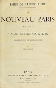 Cover of: Le nouveau Paris: histoire de ses 20 arrondissements