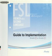 Cover of: French as a second language by Alberta. Alberta Education. Direction de l'education francaise