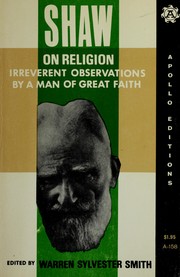 Cover of: Shaw on religion.