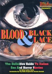 Cover of: Blood and Black Lace by Adrian Luther Smith