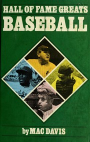 Cover of: Hall of Fame baseball