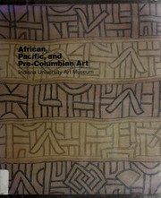 Cover of: African, Pacific, and Pre-Columbian Art in the Indiana University Art Museum by Patricia Darish