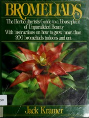 Cover of: Bromeliads by Jack Kramer
