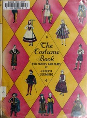 Cover of: The costume book