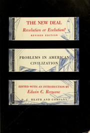 Cover of: The New Deal: revolution or evolution?