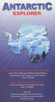 Cover of: Antarctic Explorer Map