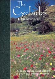 Cover of: The Cyclades, or Life Among the Insular Greeks (3rdguide)