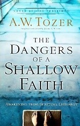 Cover of: The dangers of a shallow faith: awakening from spiritual lethargy