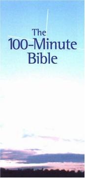 The 100-Minute Bible by Michael Hinton