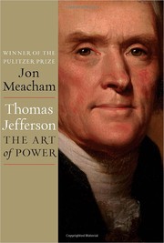 Cover of: Thomas Jefferson: the art of power