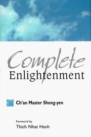 Cover of: Complete enlightenment: translation and commentary on The sutra of complete enlightenment