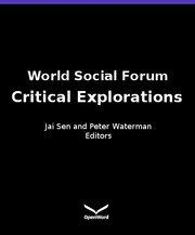 World Social Forum by Jai Sen, Peter Waterman
