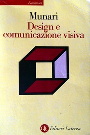 Cover of: Design e comunicazione visiva by 