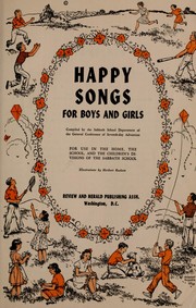 Cover of: Happy songs for boys and girls
