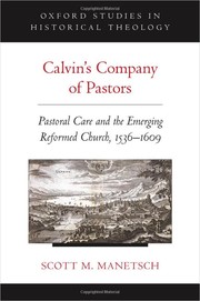 Cover of: Calvin's company of pastors by Scott M. Manetsch