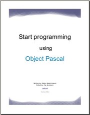 Cover of: Start Programming Using Object Pascal