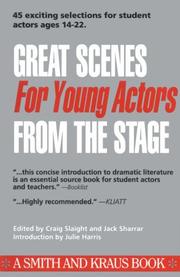 Cover of: Great scenes for young actors from the stage