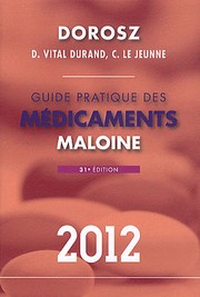 Cover of: Guide pratique des médicaments 2012