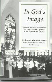 Cover of: In God's image: Christian witness to the need for gay/lesbian equality in the eyes of the church