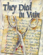 Cover of: They Died in Vain: Overlooked, Underappreciated and Forgotten Mystery Novels