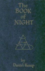 The book of night by Daniel Kemp