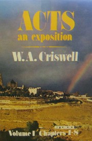 Cover of: Acts, an exposition