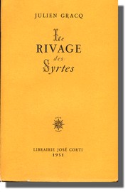 Cover of: Le Rivage des Syrtes