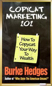 Cover of: Copycat Marketing 101 by Burke Hedges, Steve Price