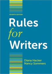 Cover of: Rules for Writers / Edition 7 by 