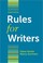 Cover of: Rules for Writers / Edition 7
