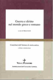 Cover of: Guerra e diritto nel mondo greco e romano