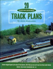 Cover of: 20 custom designed track plans