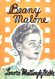Beany Malone by Lenora Mattingly Weber