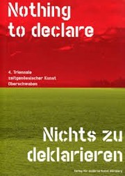 Cover of: Nothing to declare - Nichts zu deklarieren