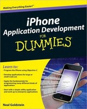 iPhone Application Development For Dummies by Neal Goldstein