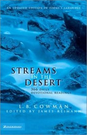 Cover of: Streams in the desert by Cowman, Charles E. Mrs, James Reimann