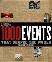 Cover of: 1000 events that shaped the world