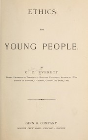 Cover of: Ethics for Young People
