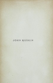 Cover of: John Ruskin: een inleiding tot zijn werken