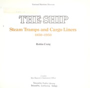 Cover of: Steam tramps and cargo liners, 1850-1950 by Robin Craig
