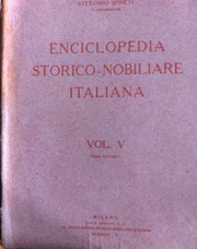Enciclopedia storico-nobiliare italiana by Spreti, Vittorio Marchese