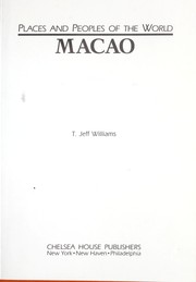 Cover of: Macao by T. Jeff Williams