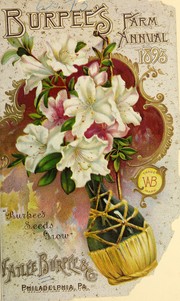 Cover of: Burpee's farm annual 1893